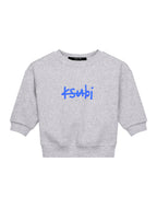 Kids Lil 1999 Biggie Crew Fleece Snow Marle Fleece - Grey