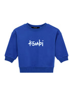 Kids Lil 1999 Biggie Crew Fleece Cobalt Fleece - Blue