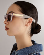 Goodsen Sunglasses Krystal Gold Eyewear - Gold