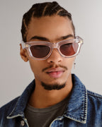 Goodsen Sunglasses Krystal Gold Eyewear - Gold
