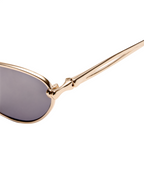 The Ripley Gold Smoke Mono Eyewear - Gold