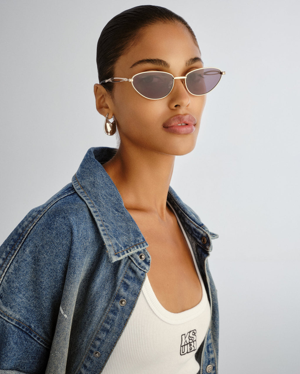 The Ripley Gold Smoke Mono Eyewear - Gold