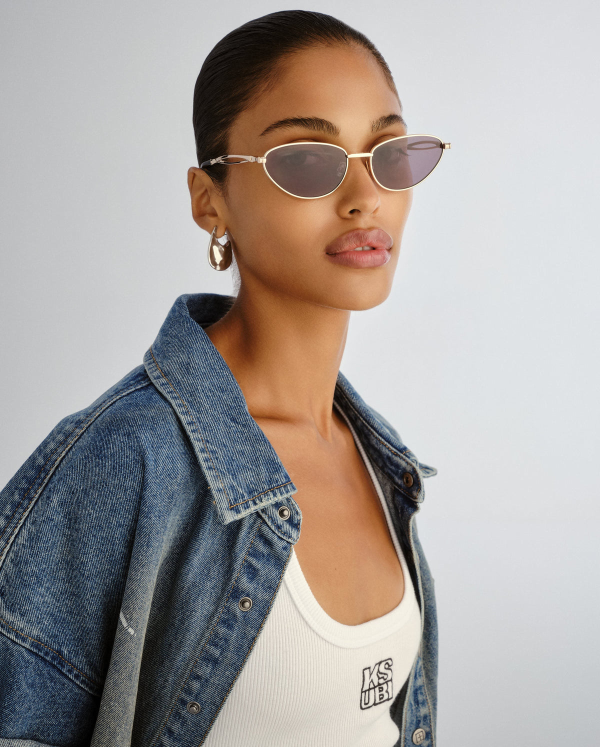 The Ripley Gold Smoke Mono Eyewear - Gold