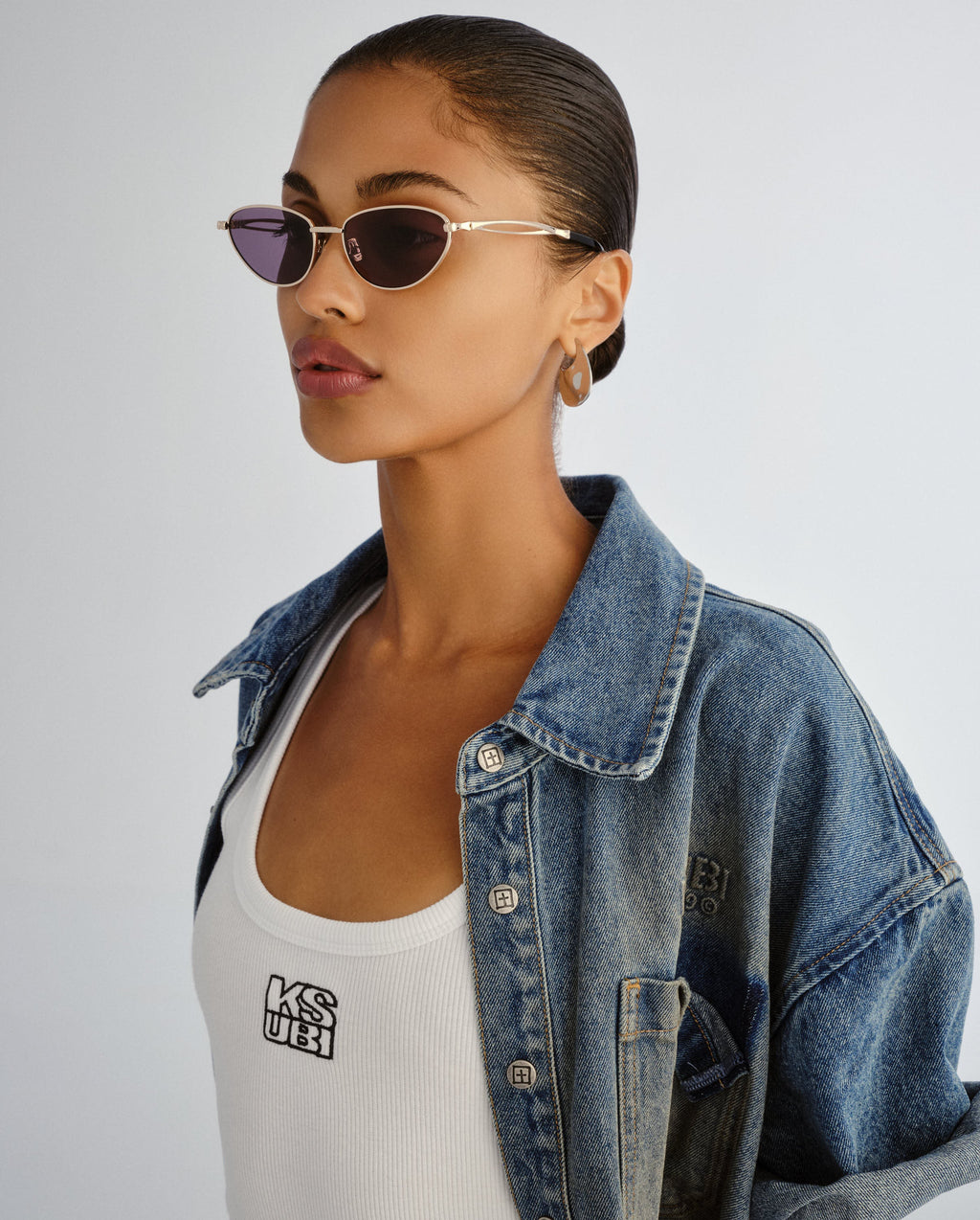 The Ripley Gold Smoke Mono Eyewear - Gold