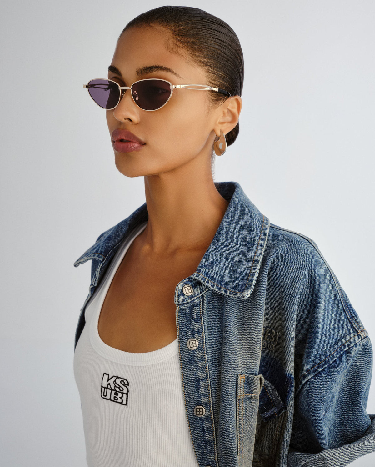 The Ripley Gold Smoke Mono Eyewear - Gold
