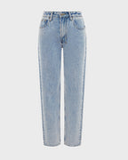 Womens Brooklyn Authentik Straight Denim Jeans - Denim