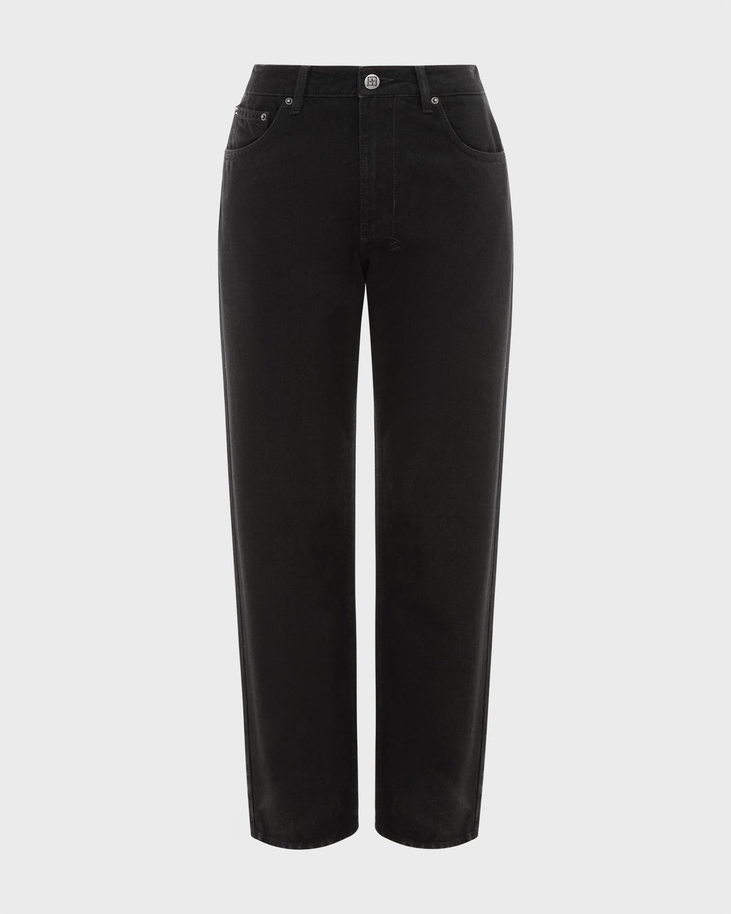 Womens Brooklyn Jean Stealth Straight Denim Jeans - Black