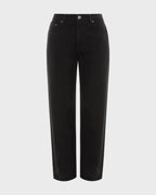 Womens Brooklyn Jean Stealth Straight Denim Jeans - Black