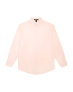 Mens Ksignature Button Down Ls Shirt Floss Regular Shirts - Pink