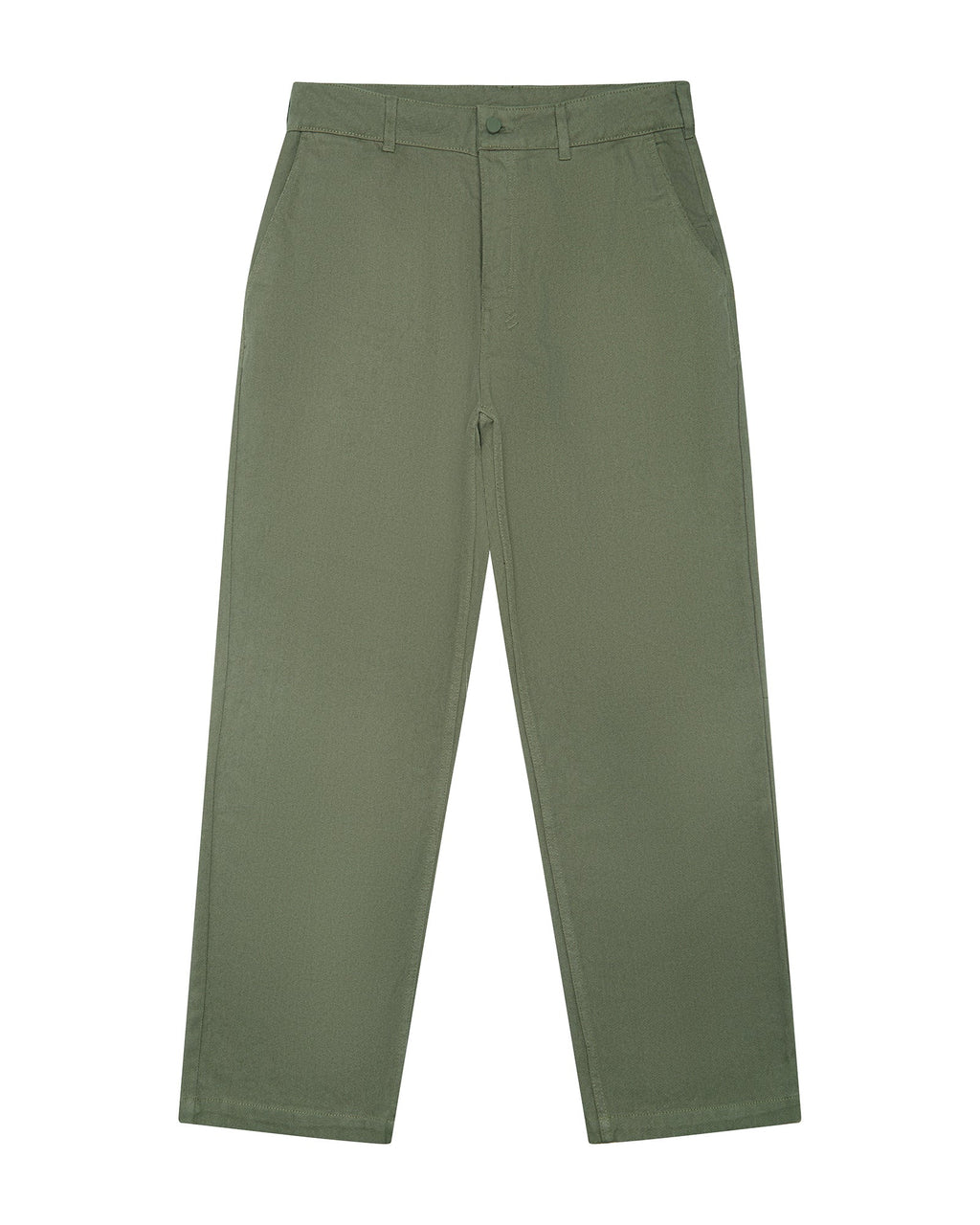 Mens Rival Chino Trouser Khaki Straight Pants - Khaki