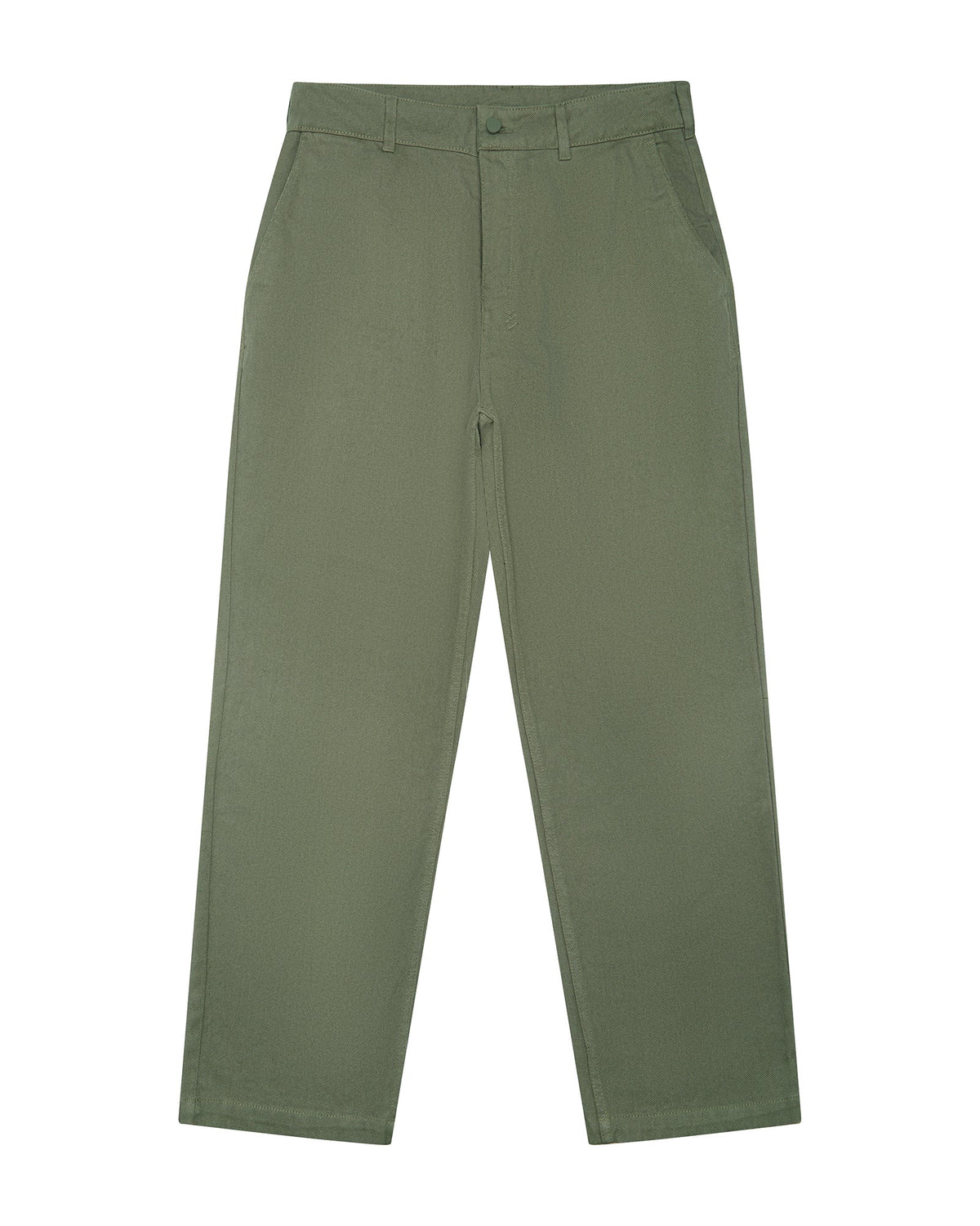 Mens Rival Chino Trouser Khaki Straight Pants - Khaki
