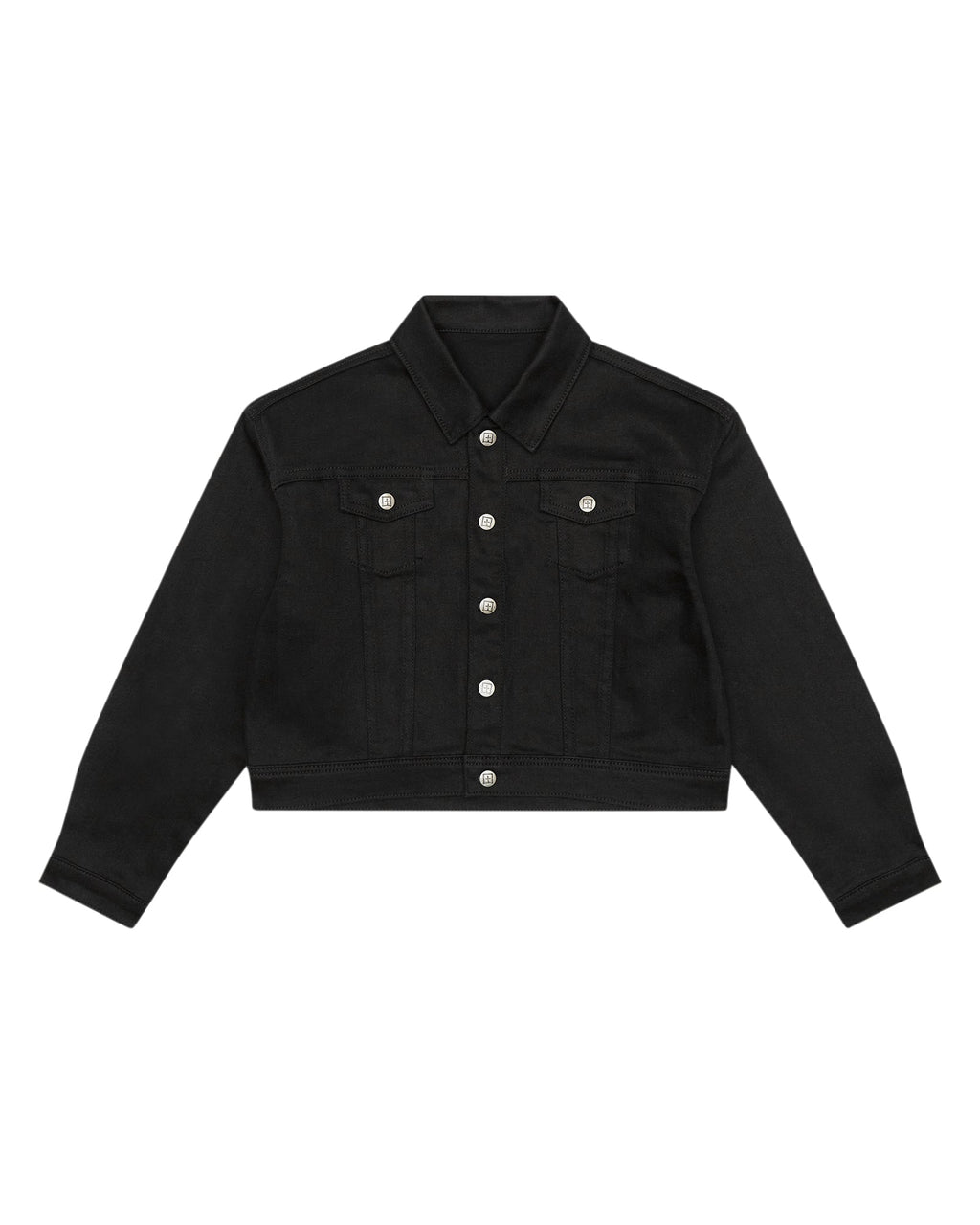 Kids Lil Oh G Jacket Black Rebel Oversized Jackets - Black