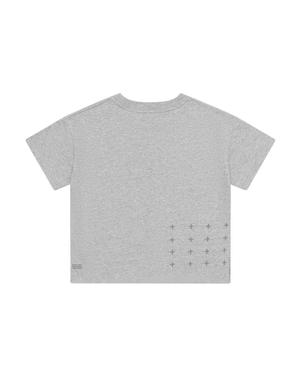 Kids 1999 Lil Biggie Ss Tee Grey Marle Oversized Tees - Grey