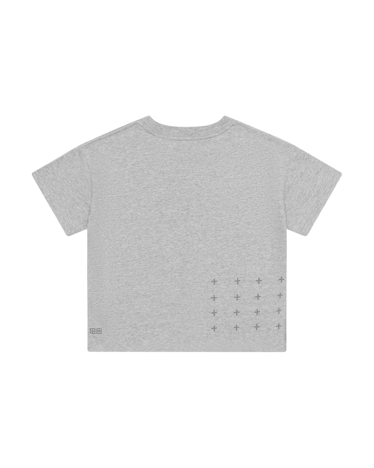 Kids 1999 Lil Biggie Ss Tee Grey Marle Oversized Tees - Grey