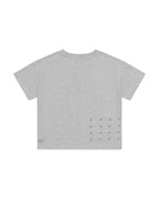 Kids 1999 Lil Biggie Ss Tee Grey Marle Oversized Tees - Grey