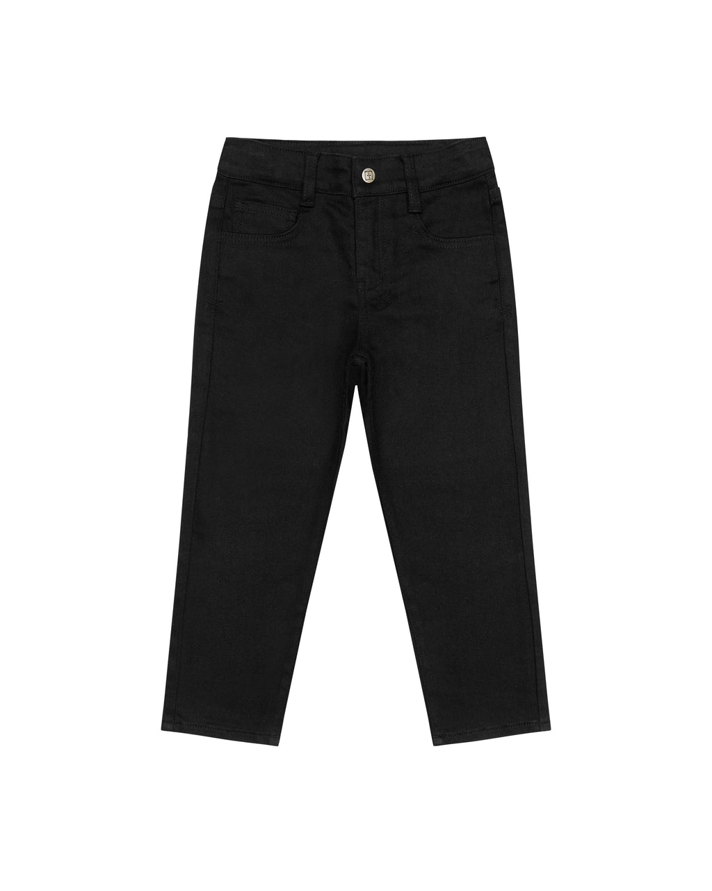 Kids Lil Jett Jean Black Rebel Regular Denim Jeans - Black
