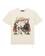 Mens Last Summer Biggie Ss Tee Desert Oversized Tees - Tan