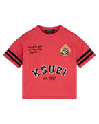 Kids Lil Duke Ss Jersey Crimson Tees - Red