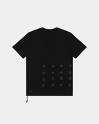 Mens Love Trip Kash Ss Tee Jet Black Regular Tees - Black