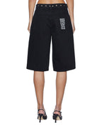 Womens Low Rider Short Vice Baggy Walkshorts - Black