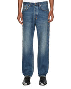 Mens Anti K Antique Kraft Relaxed Denim Jeans - Denim