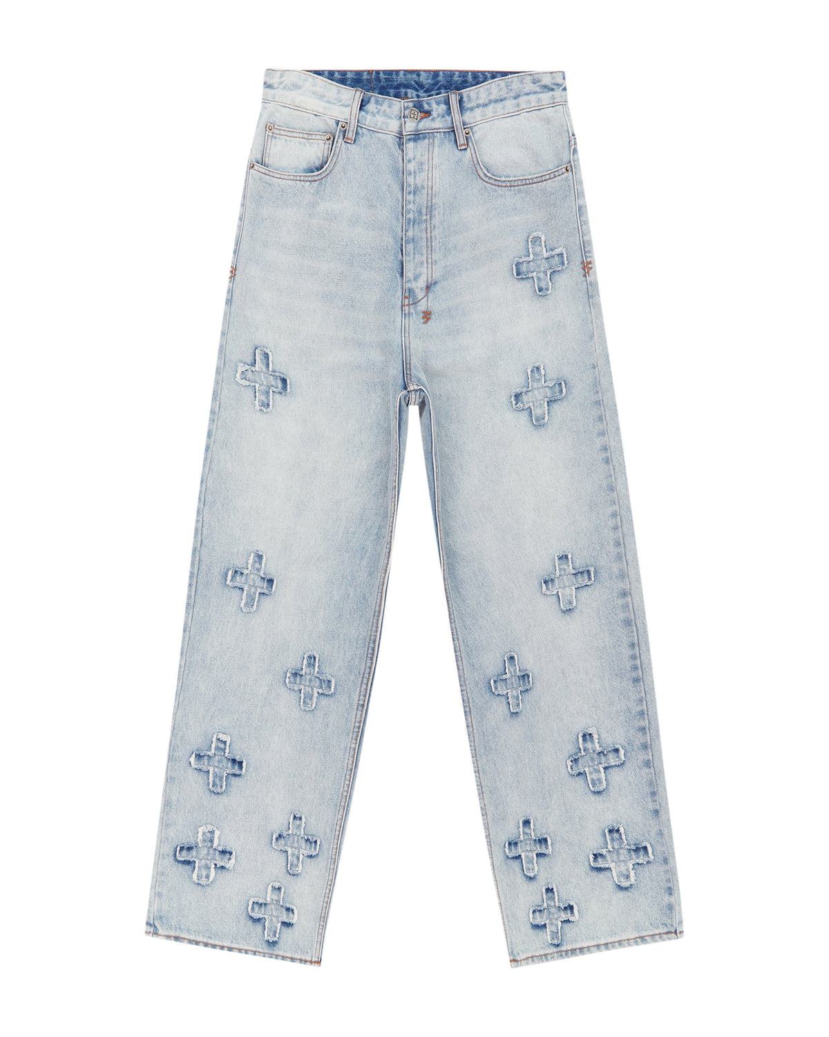 Mens Maxx Kraftwerk Baggy Denim Jeans - Denim