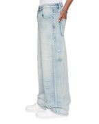 Mens Maxx Legacy Plus Baggy Denim Jeans - Denim
