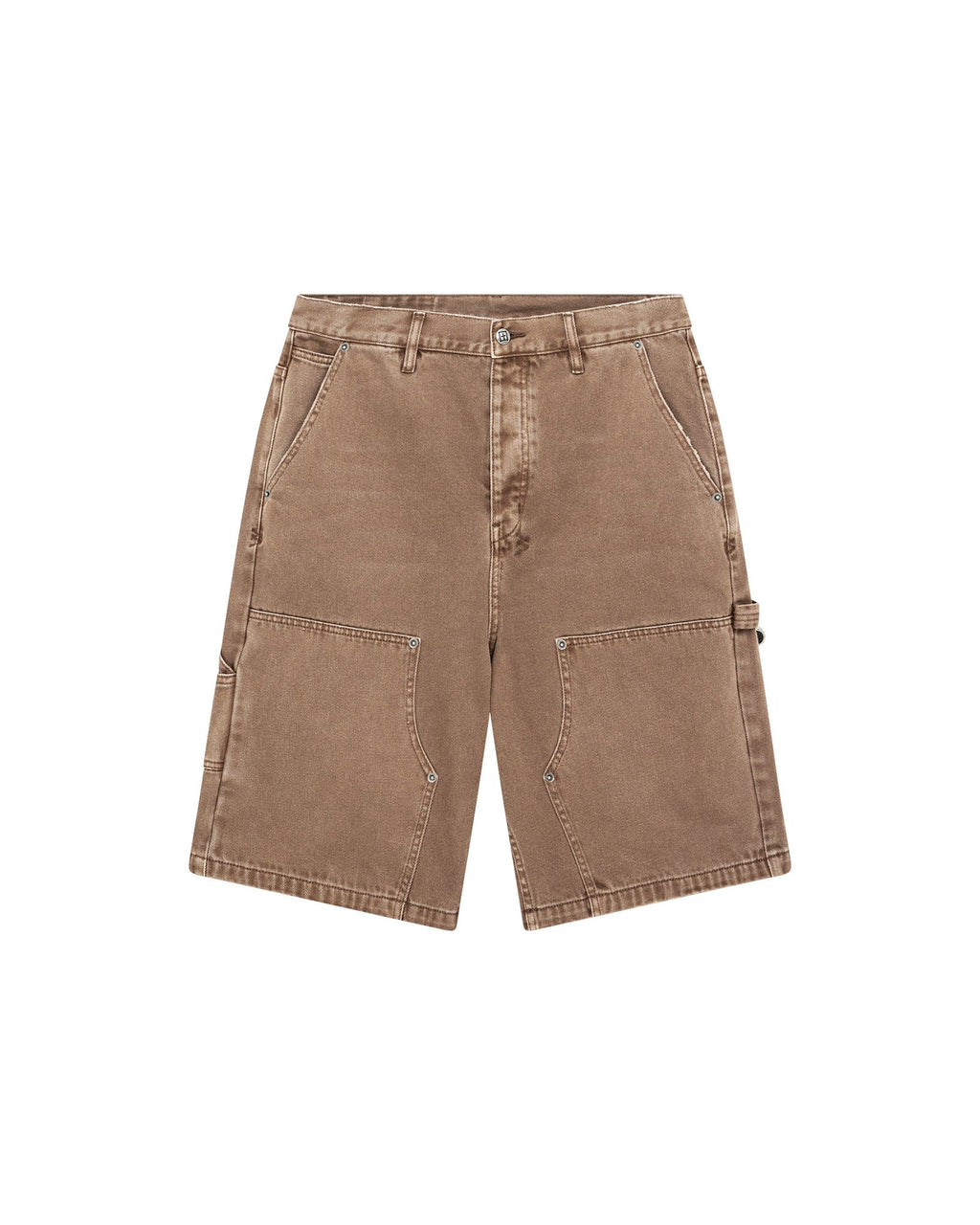 Mens Maxx Operator Short Oak Relaxed Walkshorts - Brown