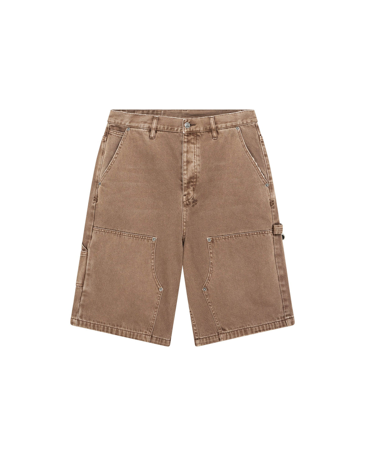 Mens Maxx Operator Short Oak Relaxed Walkshorts - Brown