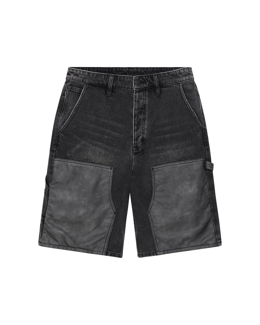 Mens Maxx Operator Short Torqued Black Relaxed Walkshorts - Black
