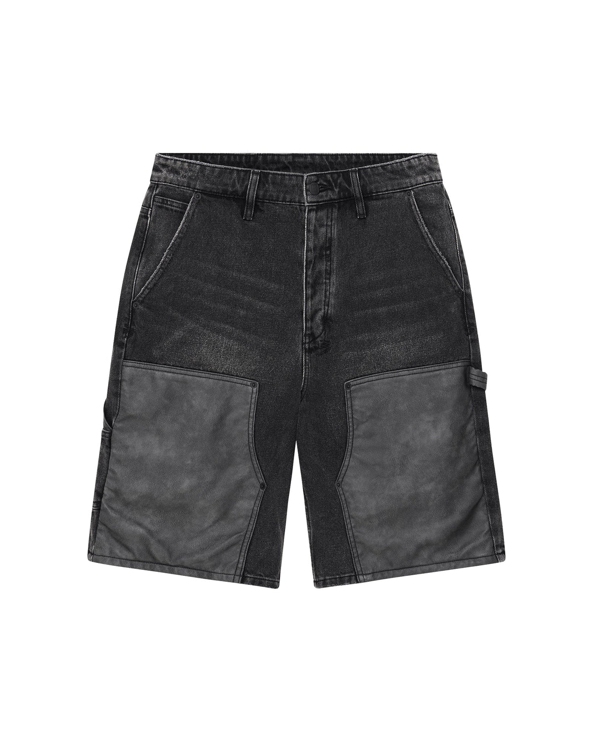 Mens Maxx Operator Short Torqued Black Relaxed Walkshorts - Black