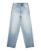 Mens Maxx Punk Blue Baggy Denim Jeans - Denim