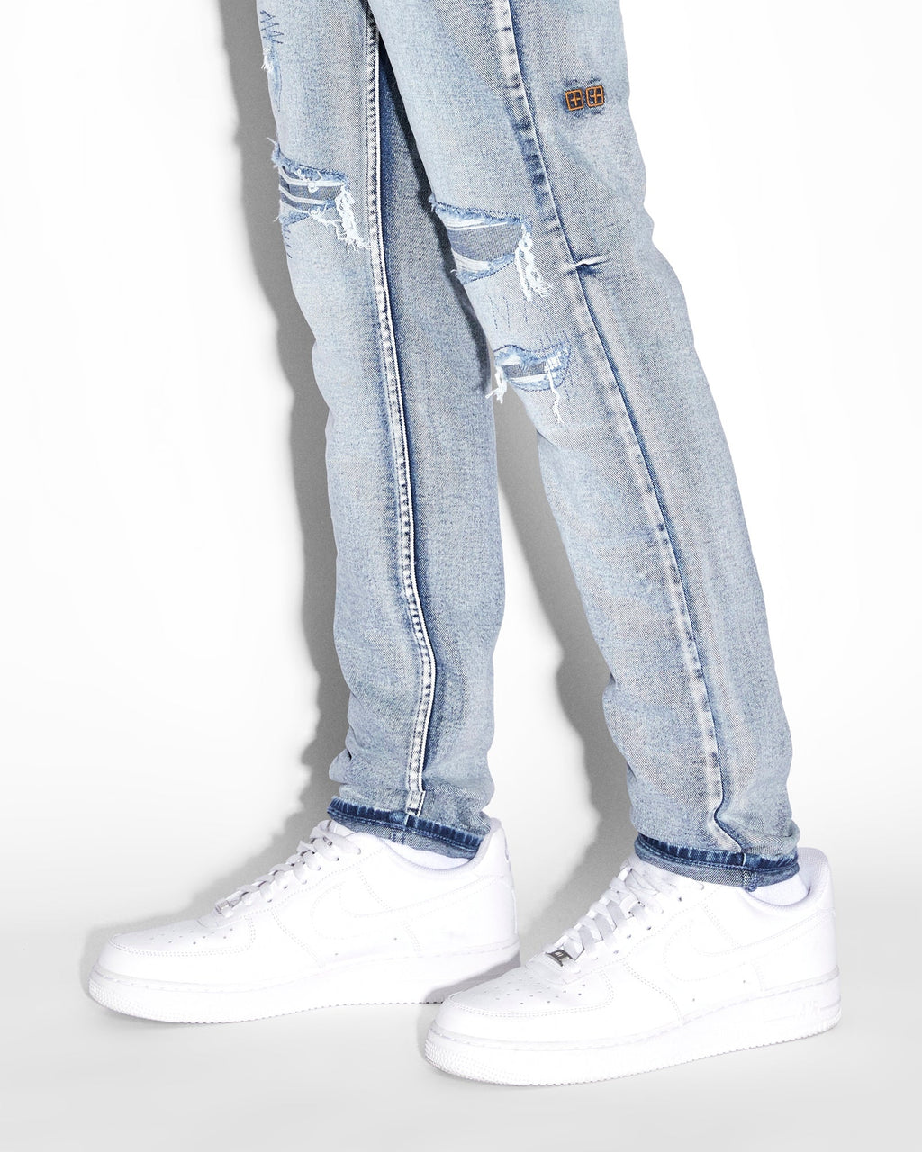 Mens Chitch Rekovery Slim Denim Jeans - Denim