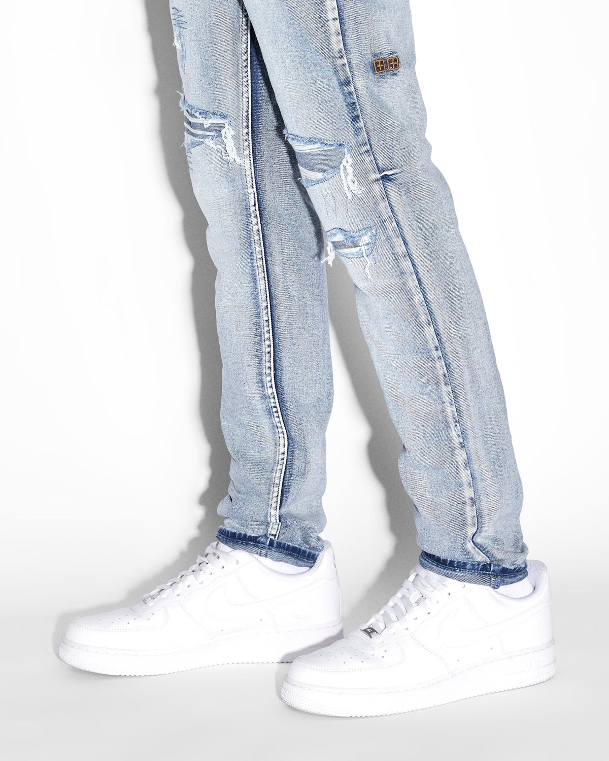Mens Chitch Rekovery Slim Denim Jeans - Denim