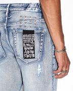 Mens Chitch Rekovery Slim Denim Jeans - Denim