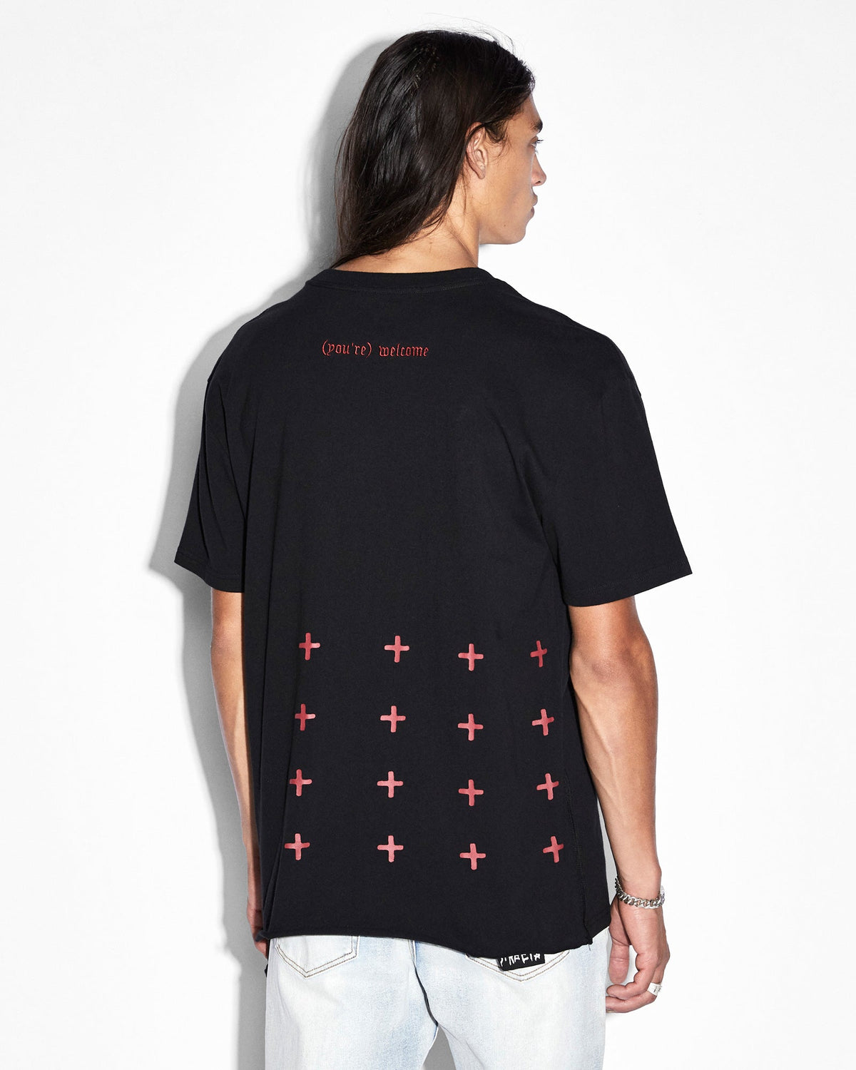 Mens Icons Biggie Ss Tee Jet Black Oversized Tees - Black