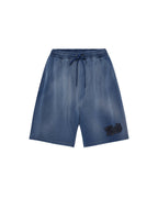 Mens Ace Trak Short Ink Fade Regular Walkshorts - Navy