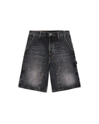 Mens Maxx Operator Short Villain Grey Relaxed Walkshorts - Grey