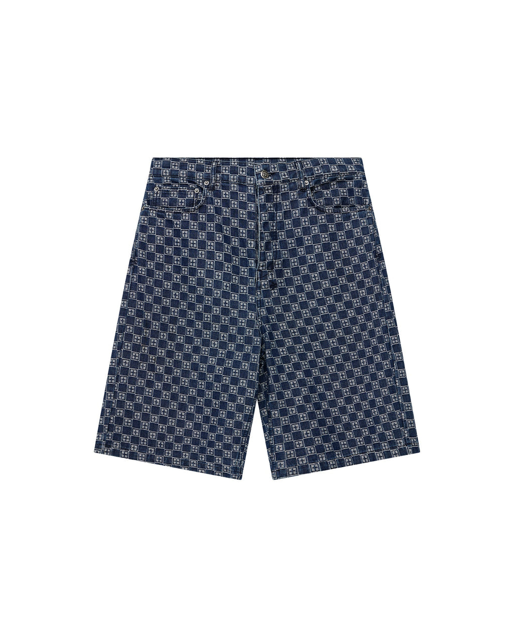 Mens Maxx Short Klassik Relaxed Walkshorts - Denim