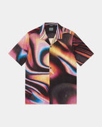 Mens Mind State Resort Ss Shirt Multi Regular Shirts - Multi Colour