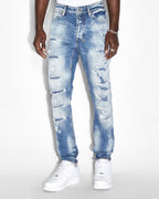Mens Van Winkle Tektonik Dialled Skinny Denim Jeans - Denim
