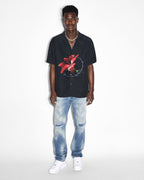 Mens Hazlow Tektonik Straight Denim Jeans - Denim