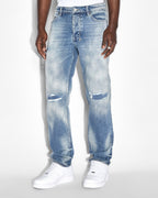 Mens Hazlow Tektonik Straight Denim Jeans - Denim