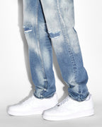 Mens Hazlow Tektonik Straight Denim Jeans - Denim
