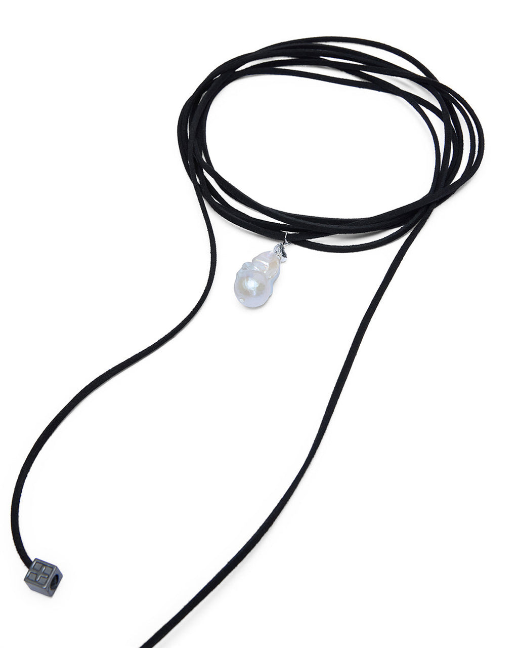 Noir Pearl Choker Jewellery - Black