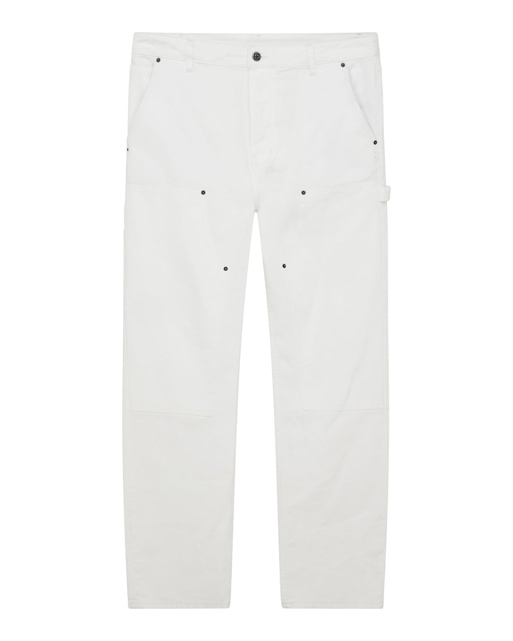 Mens Operator Pant Arktik Relaxed Denim Jeans - White