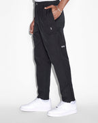 Mens Axiom Pant Jet Black Relaxed Tapered Pants - Black