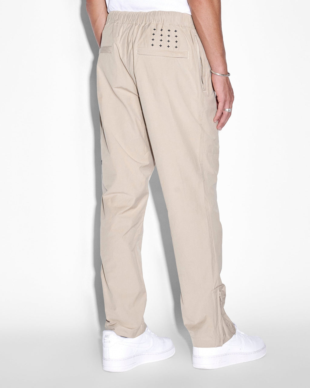 Mens Axiom Pant Tan Relaxed Tapered Pants - Tan