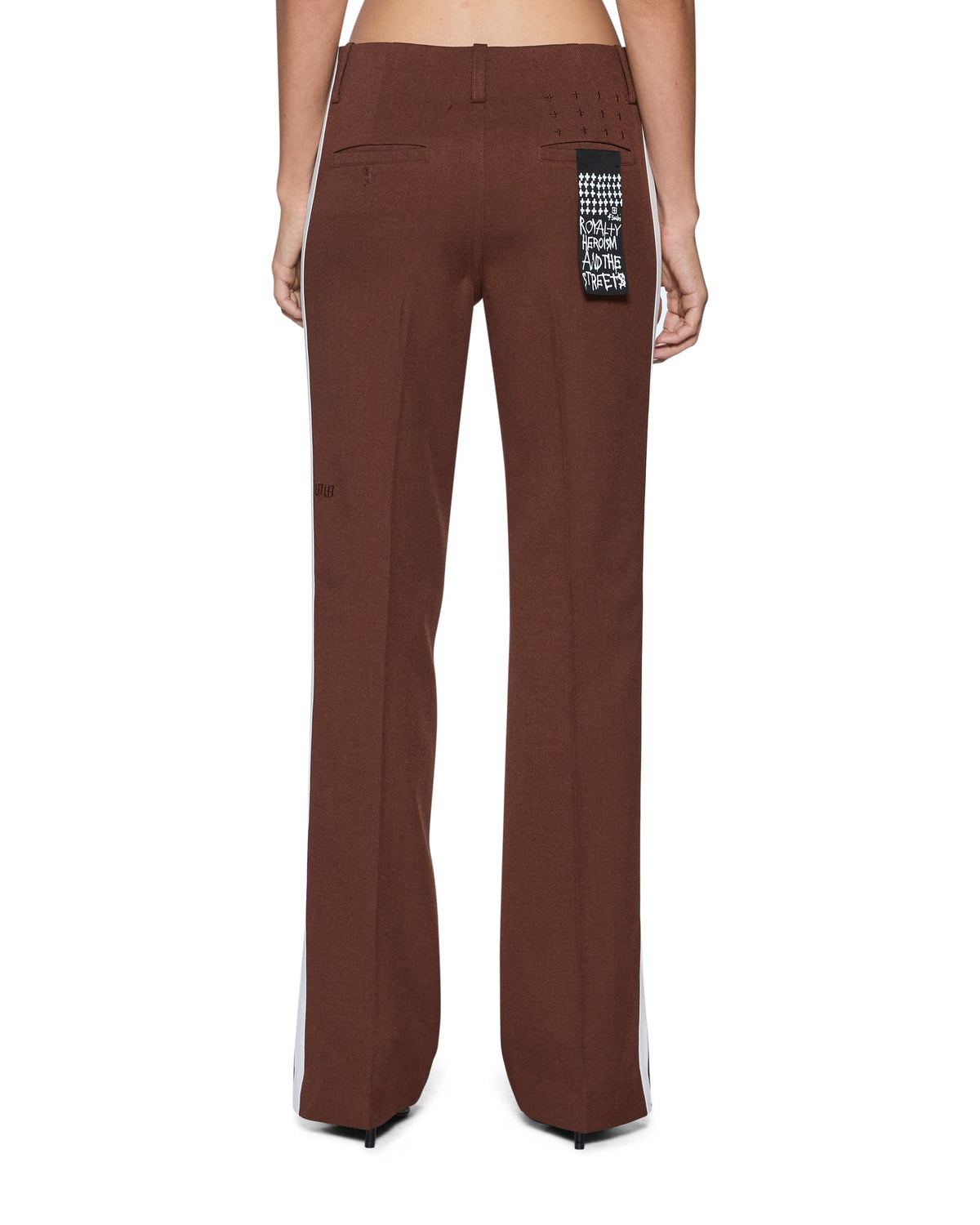 Womens Dare Straight Trouser Chocolate Straight Pants - Brown