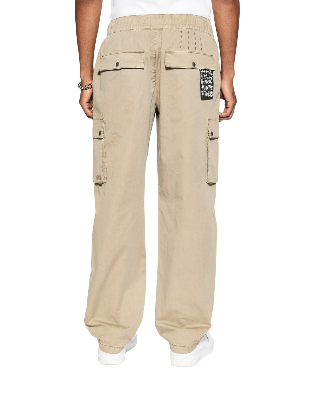 Mens Krush Cargo Pant Fog Relaxed Pants - Tan